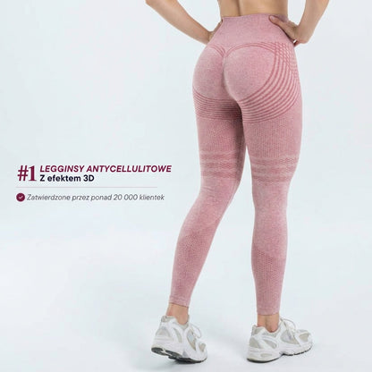 Legginsy Modelujące 3D – Push-Up & Antycellulitowe